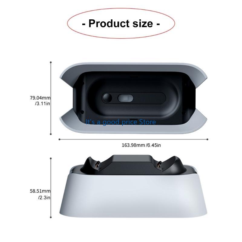 Game Consoles Chargers Stand Charging Display Dock Station with 2 Port Suitable for P5 Console Controller