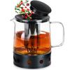 Infuser Jug With Infuser Strainer Teapot With Heater