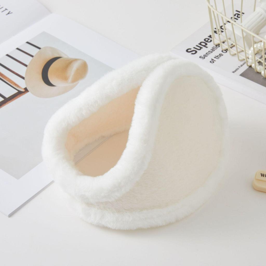 Unisex Winter Cycling Antifreeze Plush Earmuffs