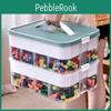 Puzzle Children Box Jigsaw Storage Building Block Classification Transparent Sorting Partition Box Organizer