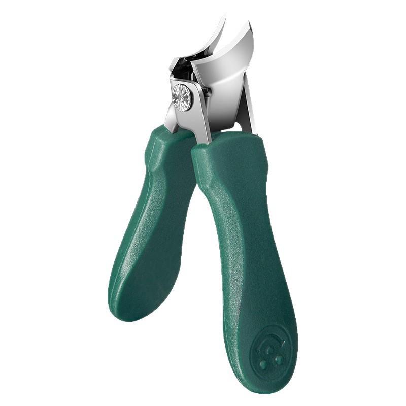 

Stainless Steel Toenail Clippers for Thick Nails - Large Opening Nail Cutter, Gray
