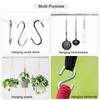 S Shaped Hook Clasps Clasps Hooks Storage Rack Household Organizer for Hanging Objects In Kitchen Garden 4/16Pcs 1.57"/2.6" Long