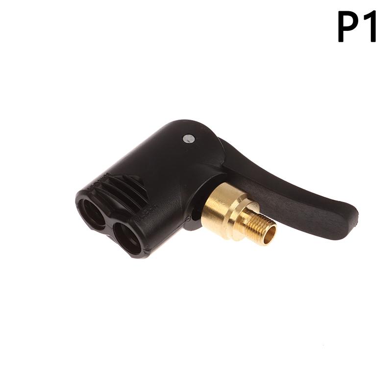 

2-in-1 Deflated Schrader/Presta Valve Adapter Portable Tire Air Pump Nozzle Hose Tire Inflator Chuck Inflatable Pump Connector