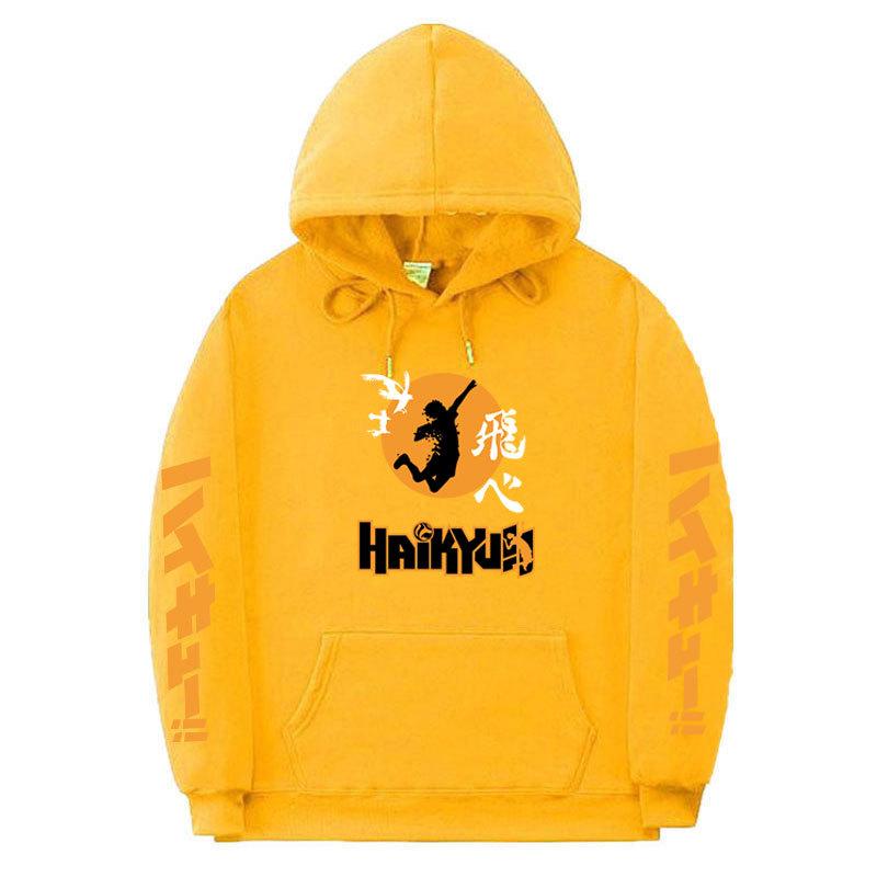 Haikyuu Haikyuu Haikyuu Cartoon Day Anime Loose Hooded Sweatshirt Sweatshirt