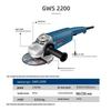 Bosch GWS 2200-180 Industrial Angle Grinder CN plug (adapter included)