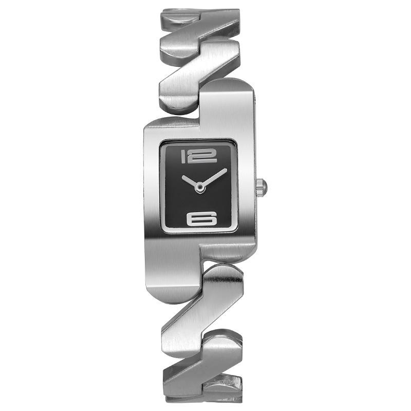 Elegante Retro Quadratische Quarz Armbanduhr für Paare - Gold Vintage Klassisch