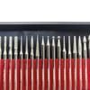 Diamantbohrer Schleifstift Nadel Reparatur Bohrer für Jadebohrer Verschiedene 3mm Schaftdurchmesser Set, Spitze, Überholt, Schnitzen, Gravieren,