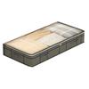 Foldable Non-woven Bed Storage Bag with Transparent Window for Clothes Organization