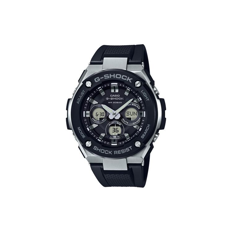 CASIO Men G-STEEL Series 49.3mm Black Watch GST-S300-1A GST-S300-1A Black Dial