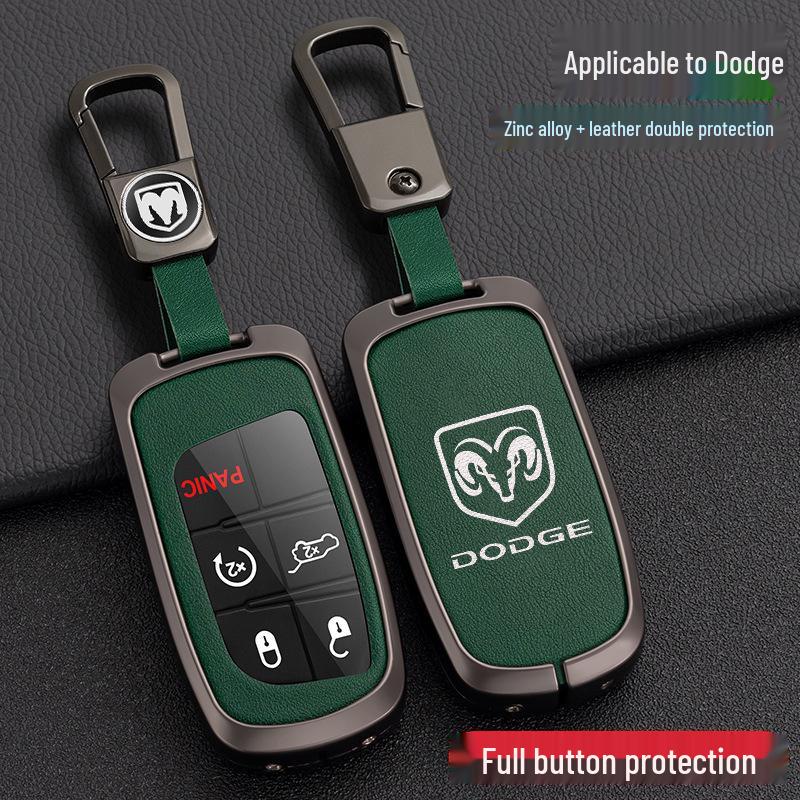 Dodge Journey Key Cover for 13/14/15/16 Models - Durable Shell and Buckle Design