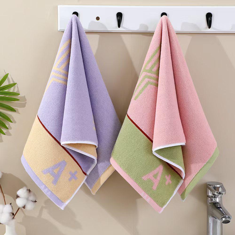 Gift Box: Soft, Absorbent Pure Cotton Face Towels – Large, Lint-Free for Adults, Couples, and Labor Protection.