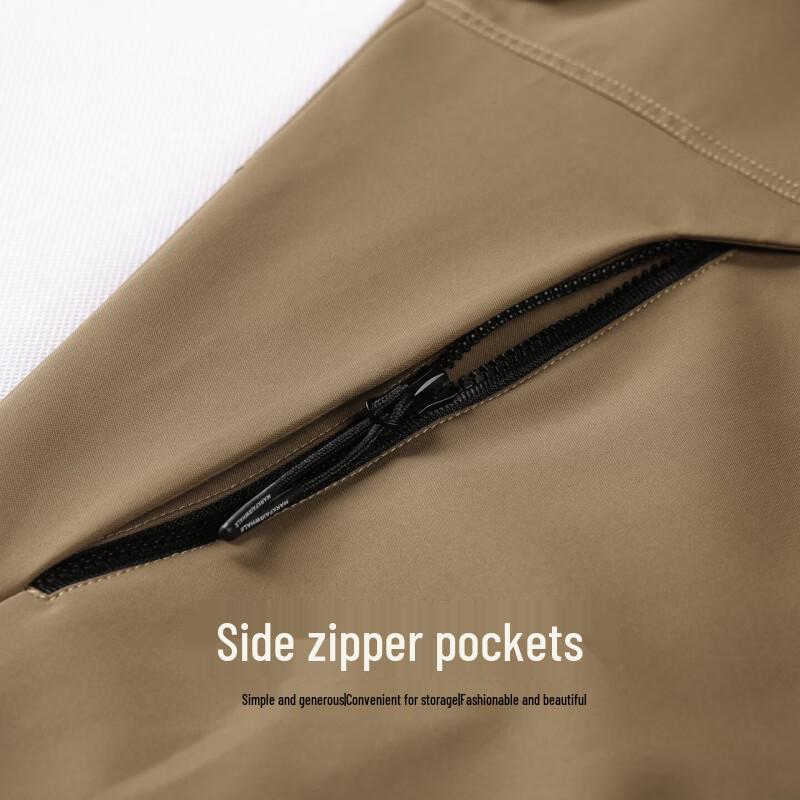 Mark Fairwhale Men's Detachable Hood Softshell Windbreaker Jacket