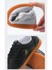 Women's & Men's Genuine Leather Tai Chi Shoes - Spring & Autumn Martial Arts Soft Cowhide with Anti-Odor Breathable Cow Tendon Sole.