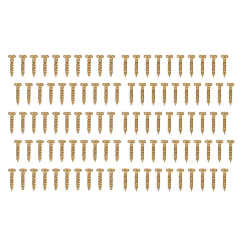 100PCS Metal Guitar Tuning Pegs Golden Color Machine Head Screws  For Electric Guitar