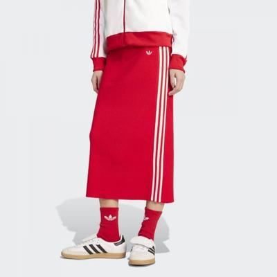 ... Damen S Adicolor Gestrickter 3-Streifen-Rock AdidaS...