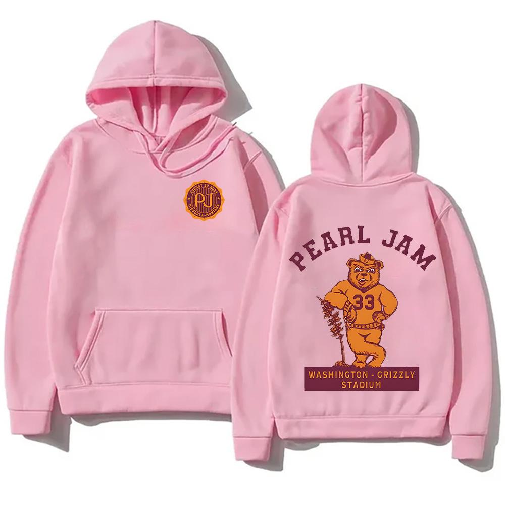 Pearl Jam Dark Matter World Sweatshirts Bär Fan Geschenke Klassische Hoodies Mode Unisex Lässige Pullover Fleece Kapuzenkleidung Oberteil