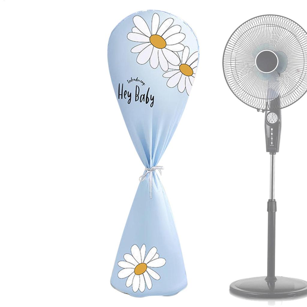 Pedestal Fan Storage Cover Dustproof Electric Fan Sleeve Protective Cover Indoor Outdoor Fans Protection Case