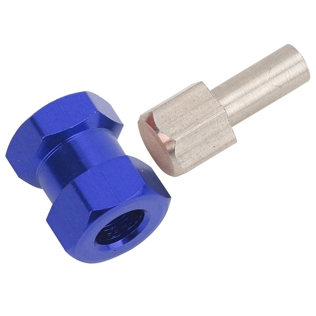 RC Extension Wheel Hex Hub Driver Adapter Fit for D90 AX10 CC01 SCX10 F350Blue