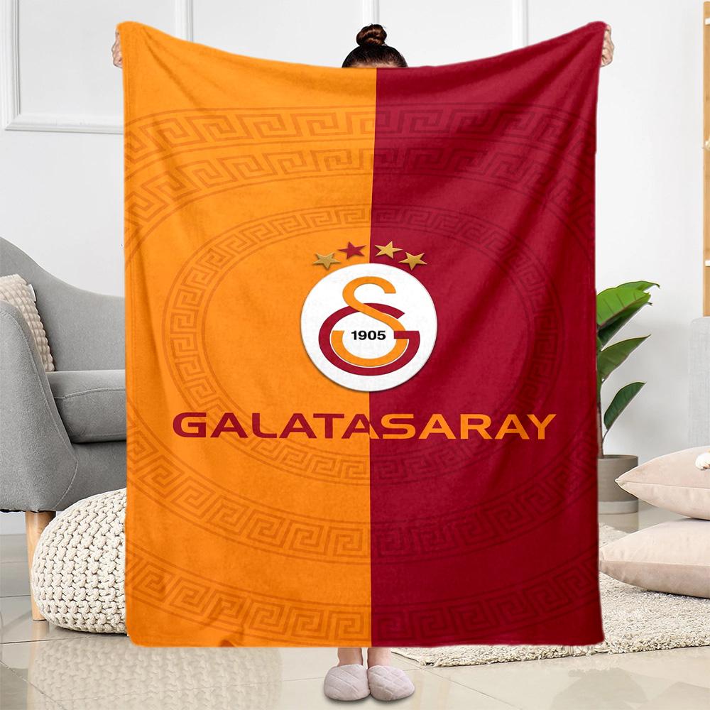 Galatasaray 220 Blanket Durable Comfort Suitable for Bedding Chair Couch Four Seasons Universal Digital Print