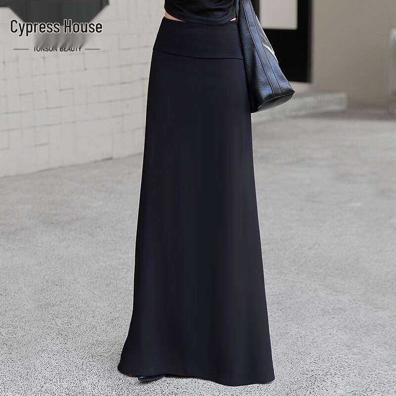 

Женская элегантная юбка-миди А-силуэта с высокой талией XL