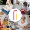 Häkelnadel Ergonomische Strickzubehör Schnellere Strickerei Garnhalter Werkzeuge für Anfänger Profis Stricker Entspannung