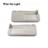 1 Stück/1 Paar Graue Linke und Rechte Sonnenblende mit oder ohne Lampe Passend für Mazda 3 2010 2011 2012 2013 BBM2-69-320C-75 Ersatz