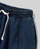 Beodeonteu Front Line Washed Wide Sweatpants [Indigo]