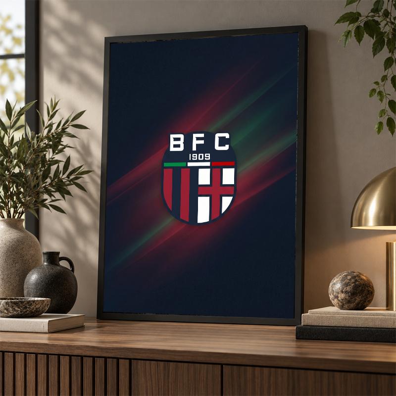 Bologna FC Diamond Painting Kit 5D Full Drill DIY Diamond Mosaic Wall Art Home Decor
