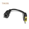 7.9mm Round Jack To Square End Adapter Pigtail for Lenovo Thinkpad Ultrabook Computer Gadgets