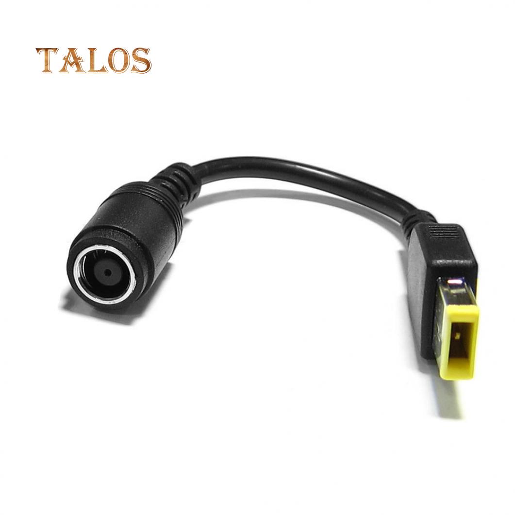 

Переходник-пигтейл с круглым разъемом 7,9 мм на квадратный разъем для гаджетов компьютера Lenovo Thinkpad Ultrabook