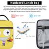 Funny Smiling Friends Cartoon Thermal Insulated Lunch Bag for Work Adult Black Comedy Portable Food Bag Thermal Cooler Lunch Box