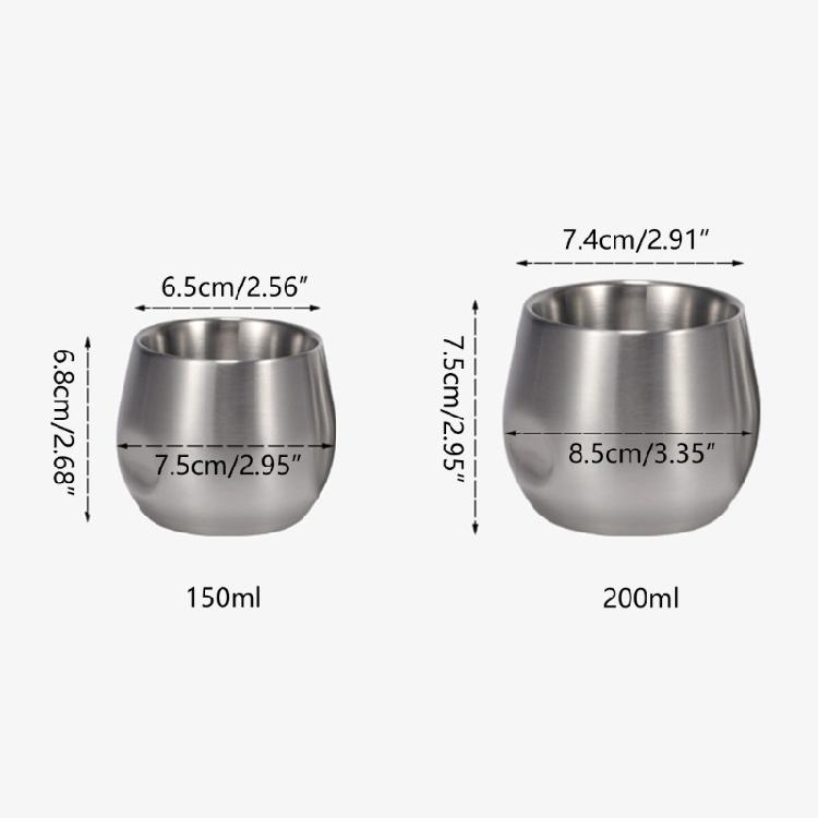 Coffee Mug Stainless Steel Material Insulated Water Tumblers Mug for Home Office