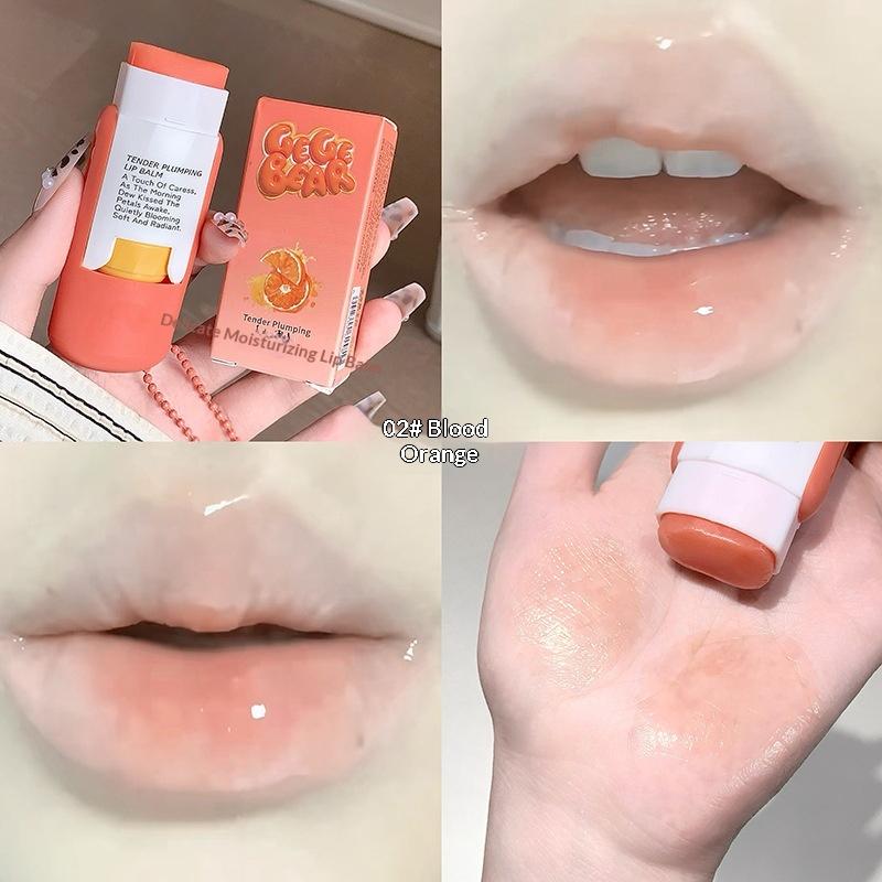 Pendant Gege Bear 82g Large Capacity Lip Balm Keychain Hydrating  Moisturizing Care Perfect As Lipstick Base Accessory