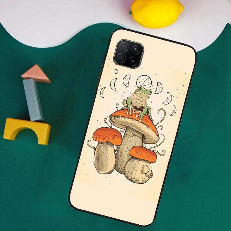Cottagecore Frog Aesthetic For Huawei Nova 9 10 SE 8i 11i 12i 12s Y60 Y61 Y70 Y90 Y72 Y73 Y91 P60 Pro P40 P30 Lite Case
