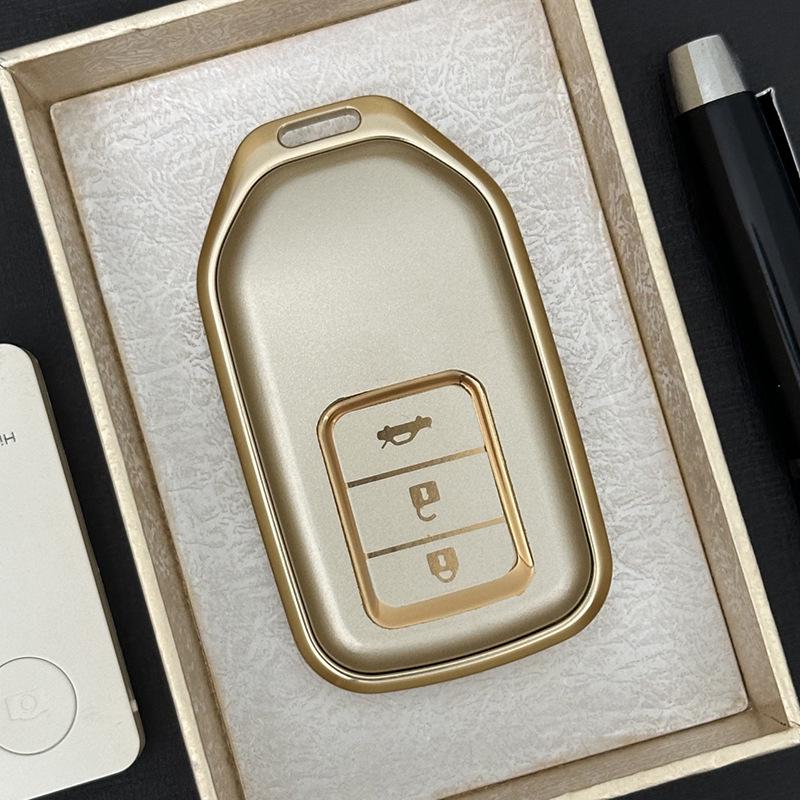 Honda Vezel, CRV, Accord, XRV, Fit 10th Gen Key Cover Car Bag with Metal Buckle