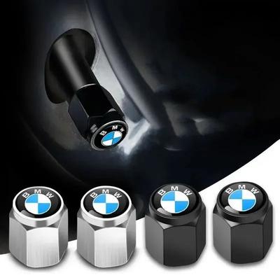 4PCS Theft-proof BMW For M Car Tire Valve Cap 1 3 5 7 Series Blade X1 X3 X5 X4 X6M2 Standard Car Tire Valve Cap Decoration.