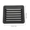 2pcs   Vent Ventilation Opening Side Exhaust Port Rectangular Ventilation Opening