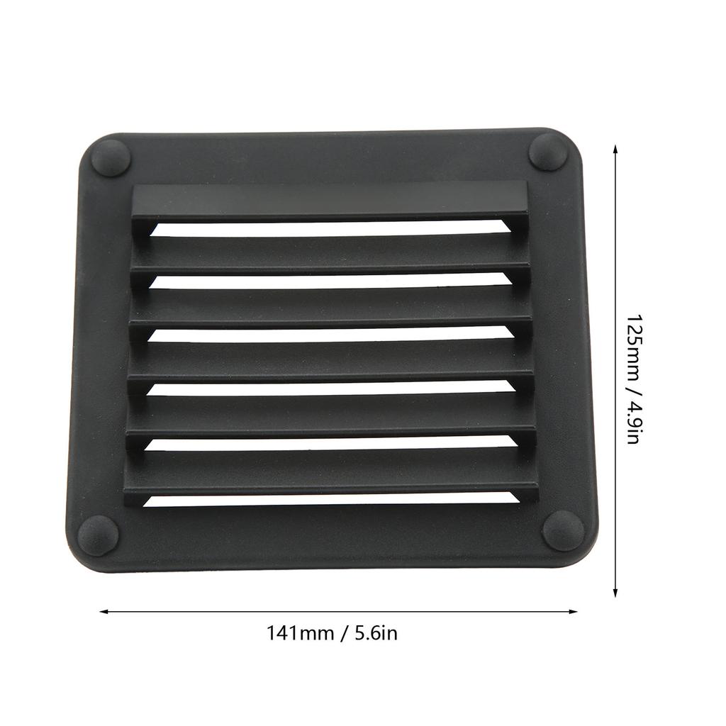 2pcs Rectangular Marine Vents Air Vent Ventilation Opening Side Exhaust Port Rectangular Ventilation Opening