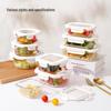 Divided Glass Bento Lunch Box