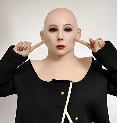 Beautiful Women's Latex Mask, Costume Mask