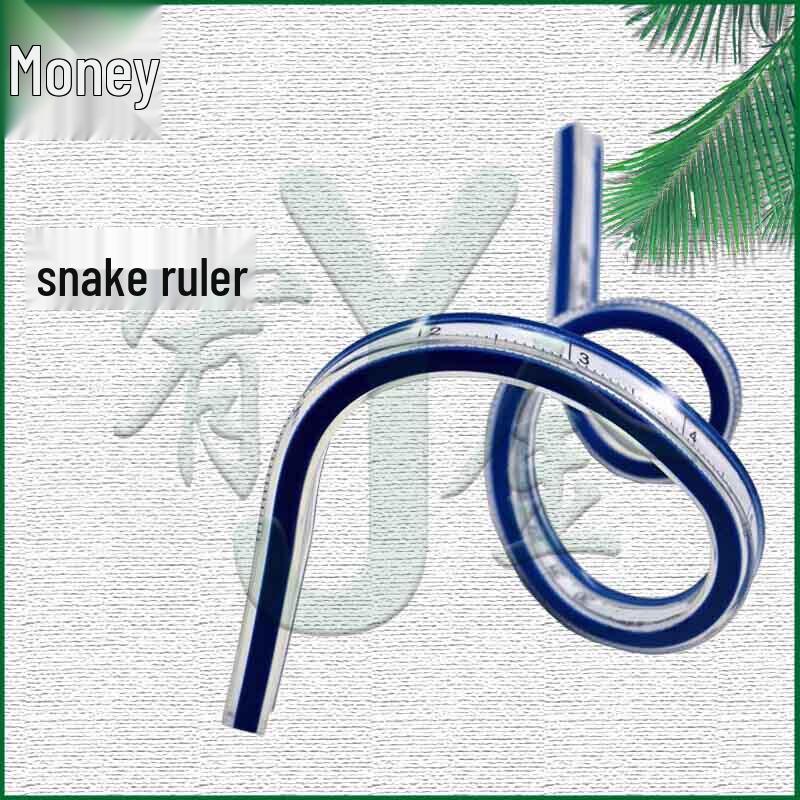

Flexible Snake Curve Ruler
