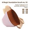 Magic Foundation Brush Concealer and Scarless Makeup Brush, Non-consuming Foundation Liquid Makeup Brush