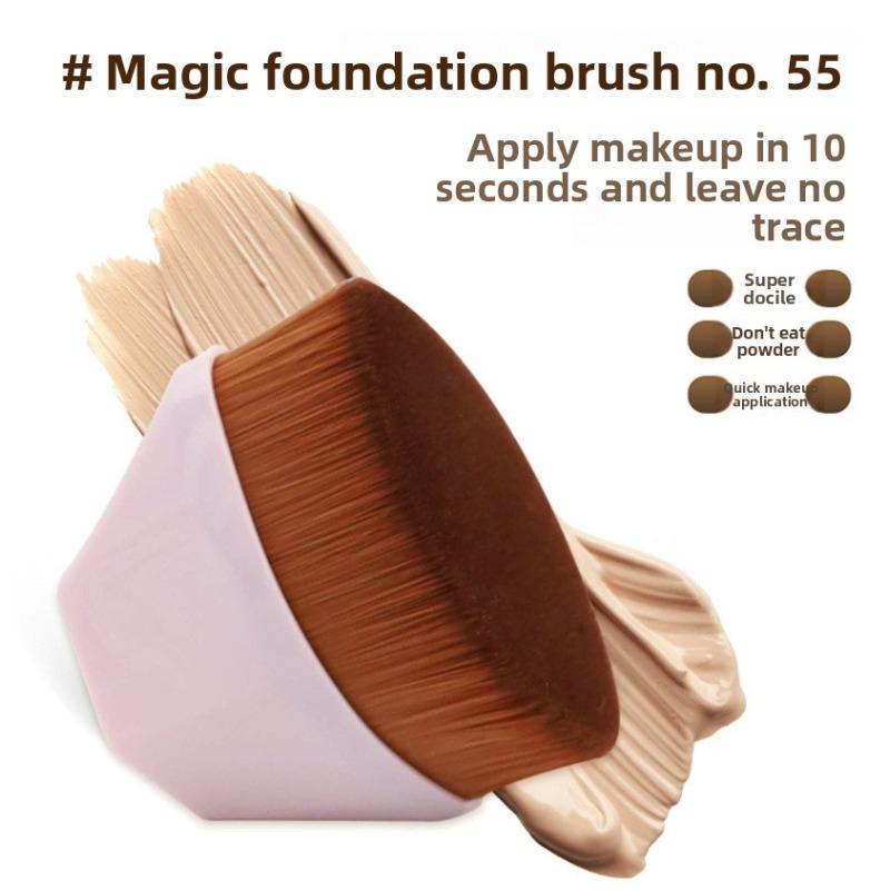Magic Foundation Brush Concealer and Scarless Makeup Brush, Non-consuming Foundation Liquid Makeup Brush