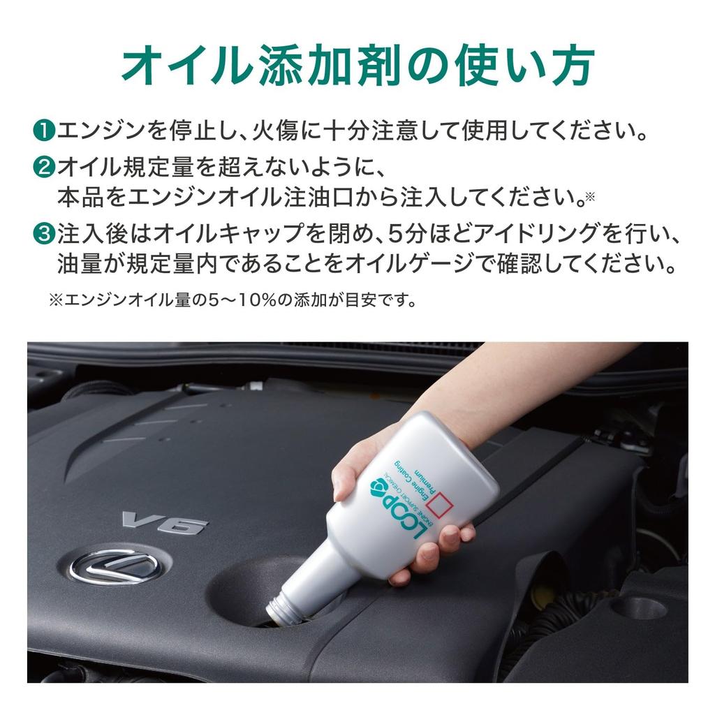 SurLuster LP-42 Additive, LOOP Engine , Premium, High-Grade Car Engine Performance Maintenance