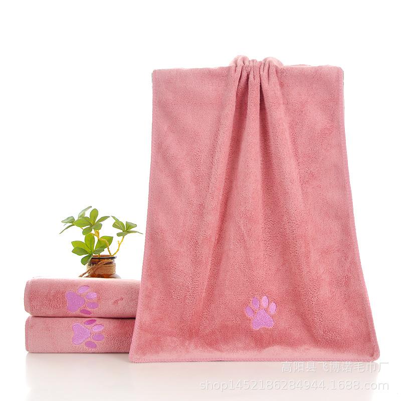 Pet Towel Superfine Fiber Quick Dry Absorbent Bath Mat for Dogs Cats Ultra Soft Bathing Towel Large Size Grooming Accessory Multipurpose Pet Pad