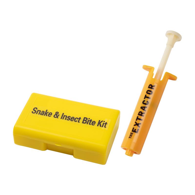 Venkovní nouzová sada pro odsávání jedu při uštknutí hadem/bodnutí včelou