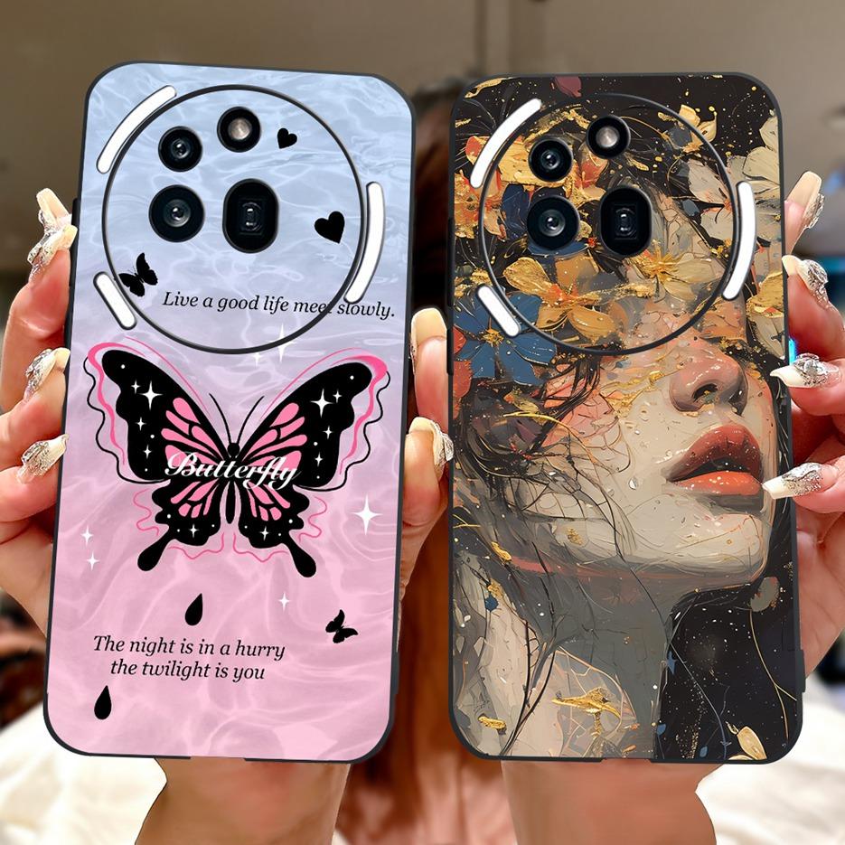 For Nothing Phone 3A Pro Case A059P Cute Cat Lion Painted Cover Shockproof Phone Case For Nothing Phone 3A Phone3A Pro Soft Bags