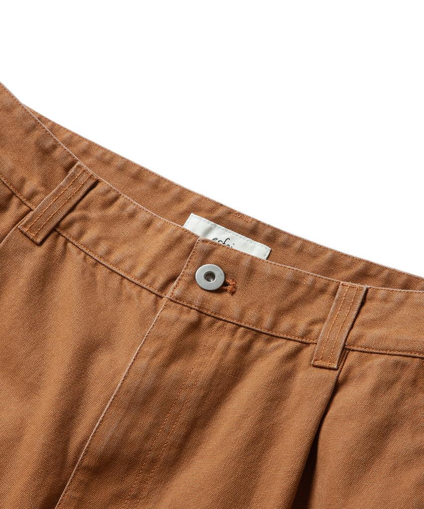 ESFAI Double Knee Stone Shorts (Camel)