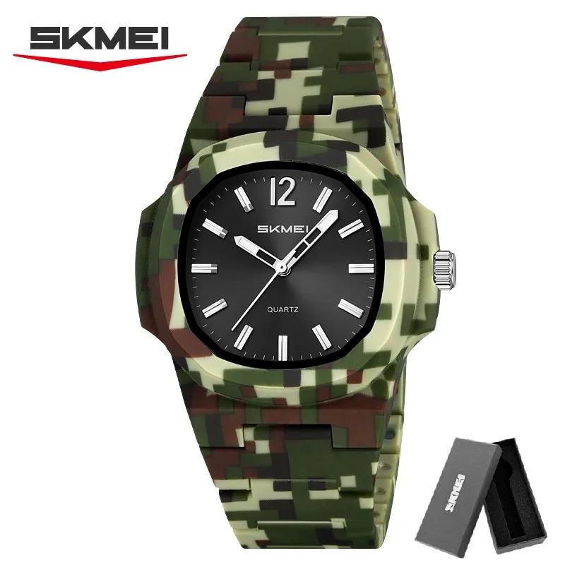 SKMEI 2382 Sports Men Women Waterproof Wristwatch Fashion Clock Horloges Mannen Business Orologi Movement Quartz Watches