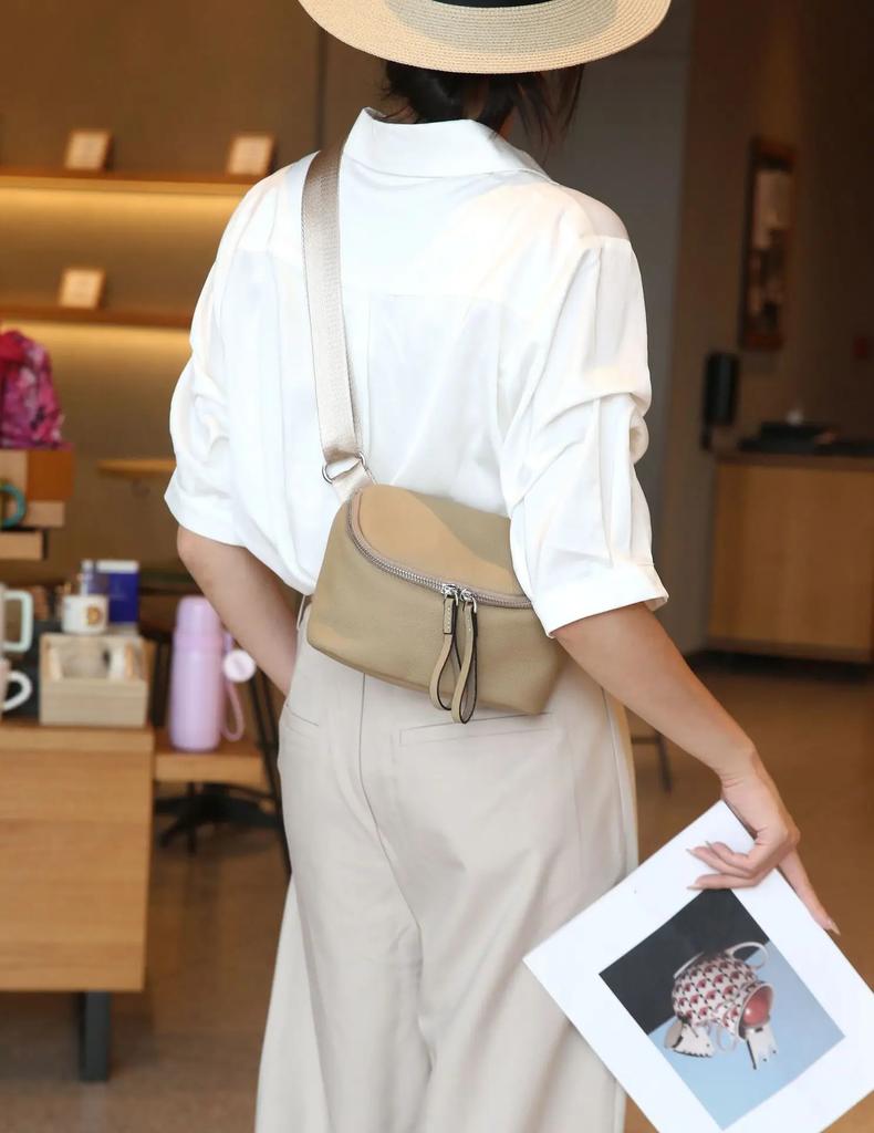 2026 Women's Cowhide Leather Crossbody Small Bag, Stylish Phe & Coin Purse, Versatile Soft Leather Shoulder Bag Everyday Use